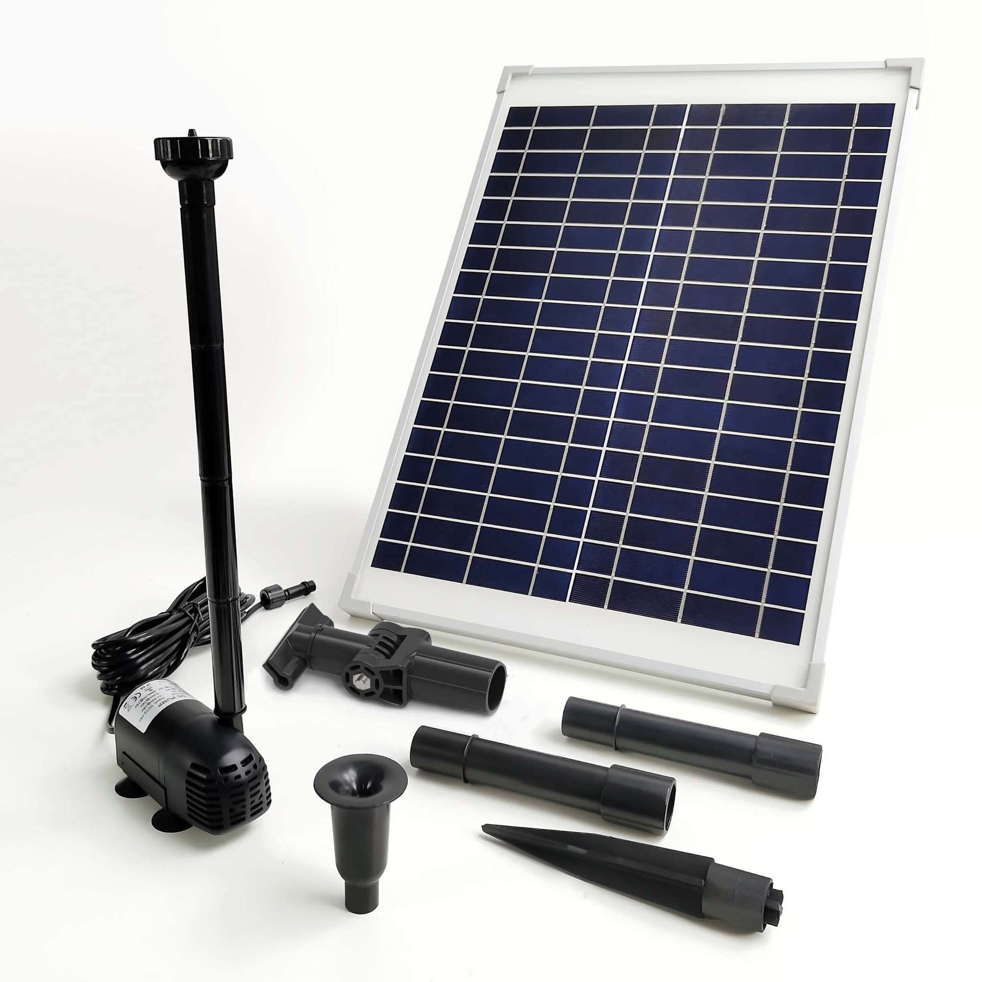 DC18V太阳能喷泉泵花园池塘景观泵-SP25-401215