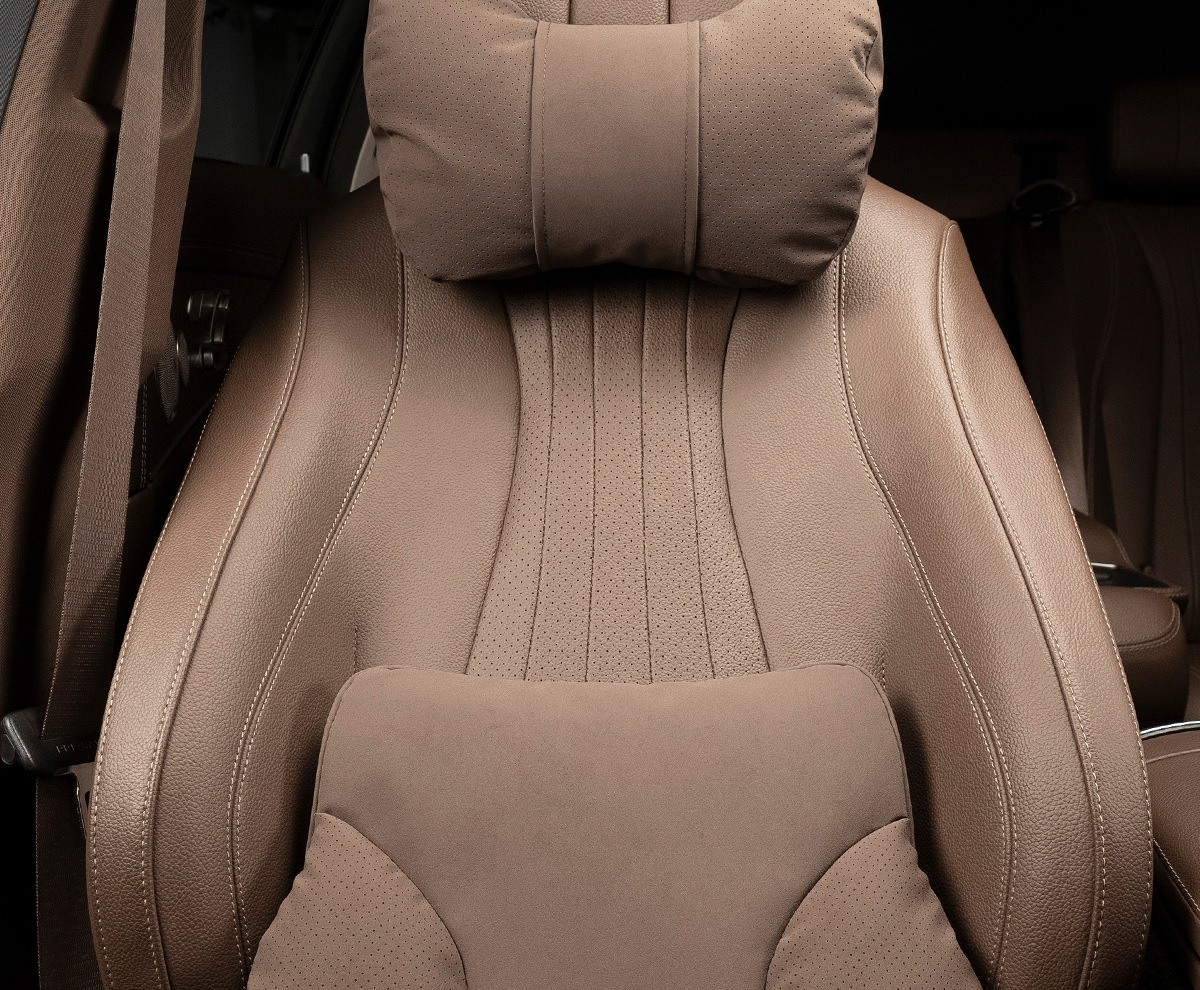 Suitable for car headrest Maybach S-class headrest for car Mercedes-Benz Tesla neck pillow waist cushion
