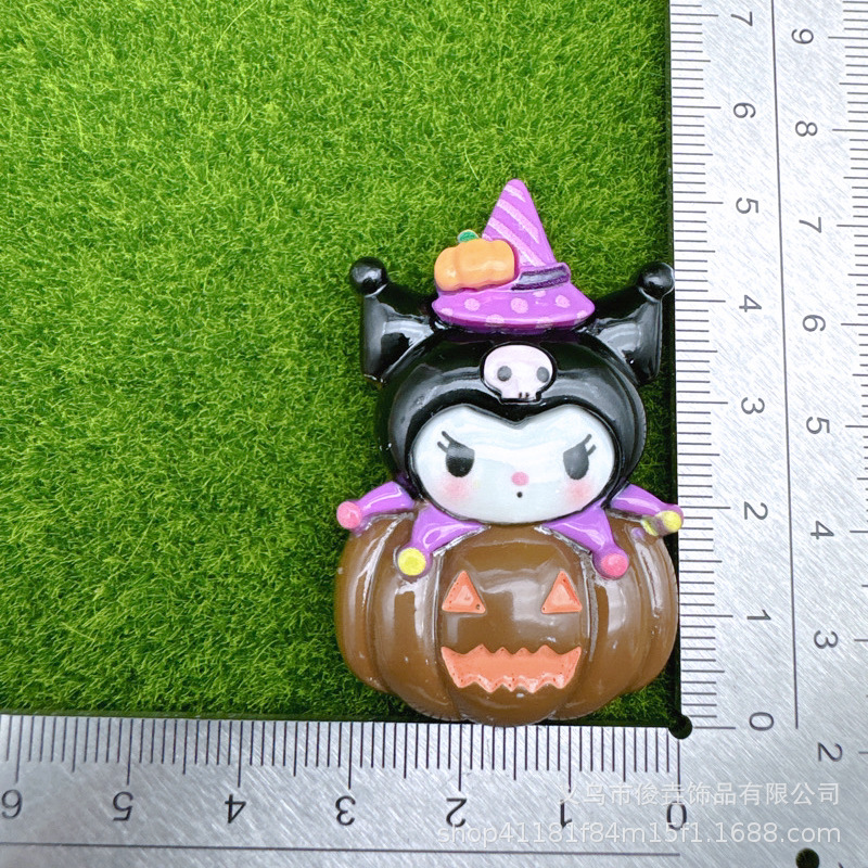 アニメ樹脂部品ハロウィーンシリーズdiyクリームゴムアクセサリーヘアクリップ冷蔵庫ケースケース装飾部品|undefined
