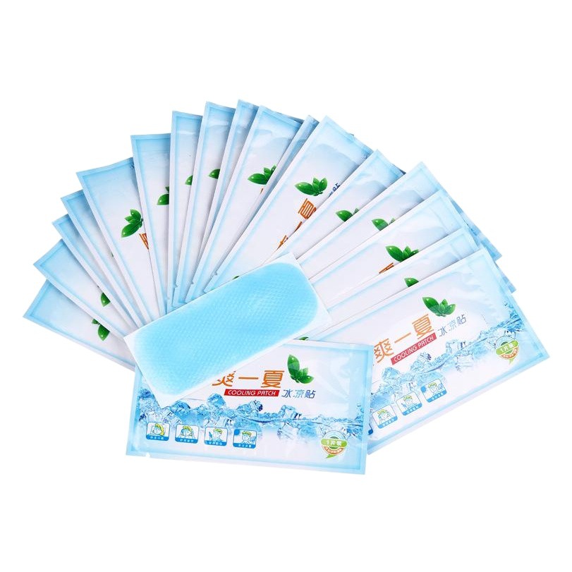 Parche refrescante Yumeng, alivio del calor en verano, parche reductor de fiebre, parche de enfriamiento para teléfono móvil
