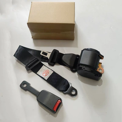 Car seat belt: Retracting Three-Point Emergency Locking Seat Belt - k3-galvanized-s16-one-set-and-one-box