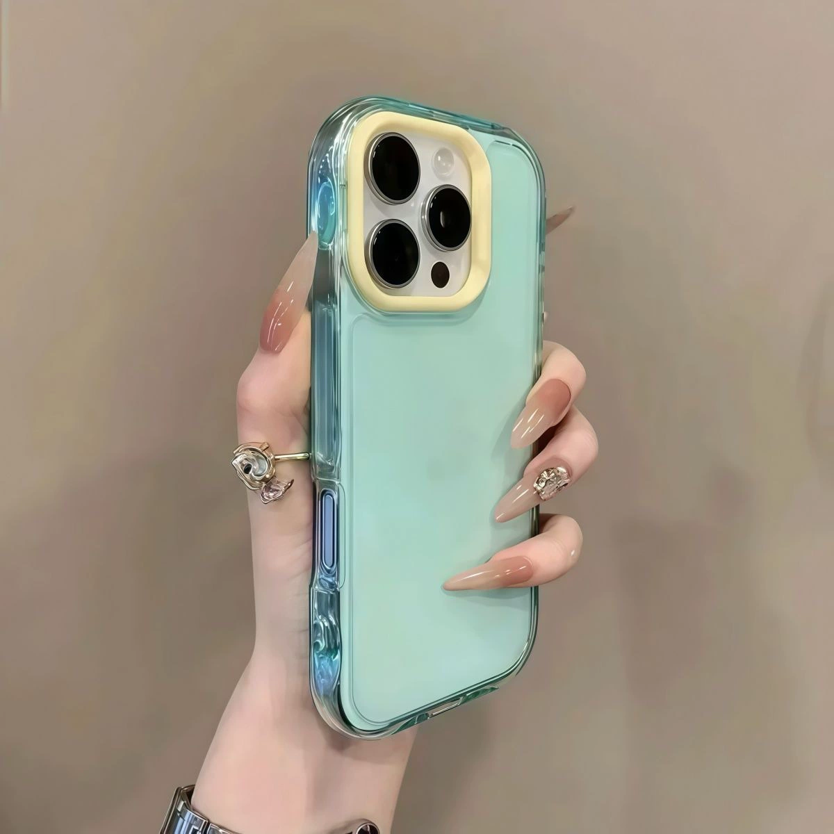 Силиконовый чехол для телефона летний, 2 в 1