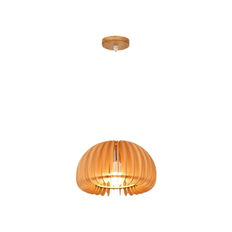 Restaurante de estilo antiguo calabaza candelabro retro nuevo bar chino estilo japonés sala de té de madera de nuez silenciosa L335