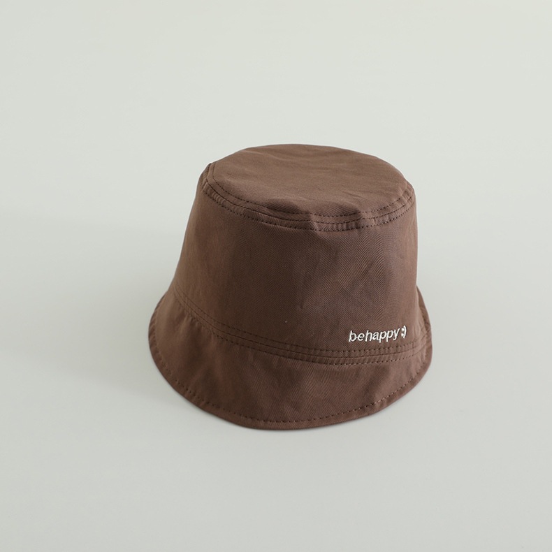 Sombrero infantil simple primavera y verano coreano delgado sombrero de pescador recto para niños y niñas sombreros de cuenca para niños sombreros de agua de estilo extranjero