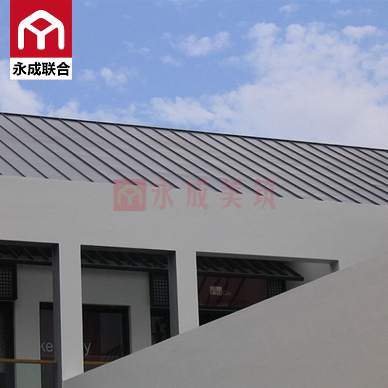 铝镁锰板批发 铝镁锰屋面板矮立边YX65-430 氟碳涂矮层立边屋面板