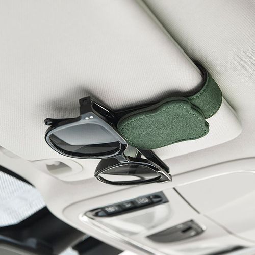 Car Mount Sunglasses Clip, Automotive Sunshade Storage Holder, Multifunction Sunglasses Rack for Driver