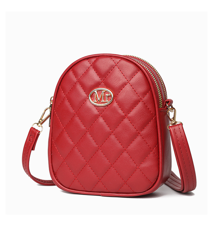 Portafogli per telefono in pelle PU leggera per donna Mini borse a tracolla anti-acqua Borse a tracolla alla moda Piccole borse per cellulari Portafogli_voghion.com