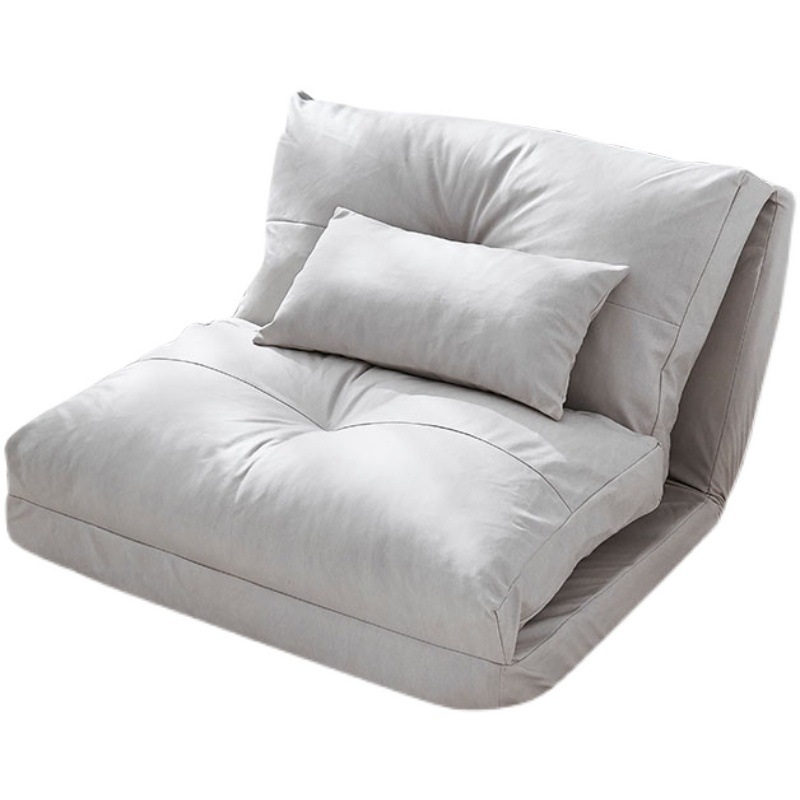 Lazy sofa tech fabric Japanese-style small apartment futon single and double living room balcony bedroom sofa bed foldable two-in-one