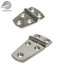 76x38五孔316不锈钢合页 57*38门窗橱柜建筑加厚合页铰链船用活页