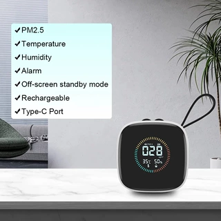 便携式PM2.5/CO/O3/CO2 粉尘一氧化碳报警器臭氧二氧化碳检测仪
