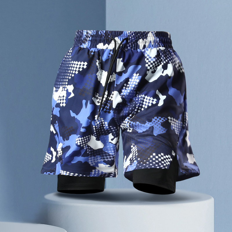 Traje de Baño para Hombre de Poliéster Secado Rápido para Natación y Playa image 12