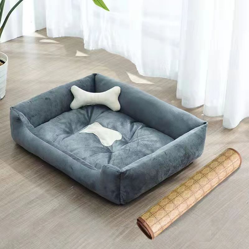 Una pieza de perrera al por mayor, nido para gatos, sofá perezoso de invierno, nido para mascotas, cuatro estaciones, nido para gatos universal, nido para perros, nido para perros pequeño y mediano