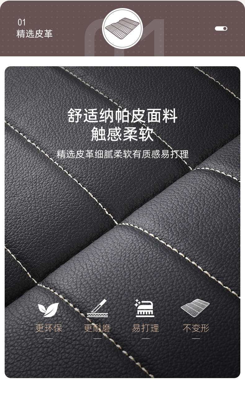Car Travel Bed, Thickened Portable Non-Inflatable Car Suv Rear Seat Sleeping Pad, Folding Bed, Car Back Seat Mattress