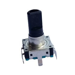 Factory Direct supply 12 plastic handle curved foot with switch rotary encoder induction cooker power amplifier 360 degree rotary switch