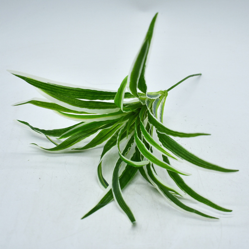 メーカー直販シミュレーション植物プラスチック造花植物壁配材ゴム手触り葉亀背葉緑羅|undefined