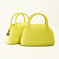 新款硅胶橄榄绿手提包包防水防摔设计便捷时尚环环保安全无毒收纳