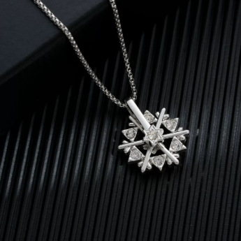 Xl1810-97 rotating snowflake 60cm