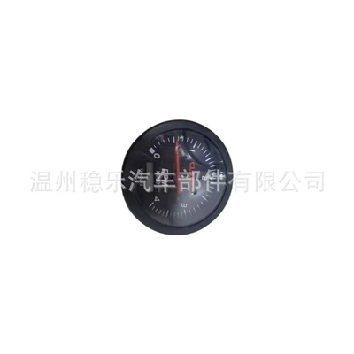 Klass tachometer 4000RPM with hour meter 12V 24V black dial (automobile instrument)