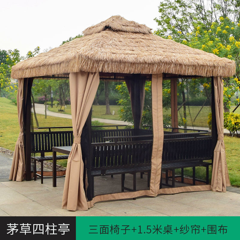 3*3+3면의자+테이블+이중커튼