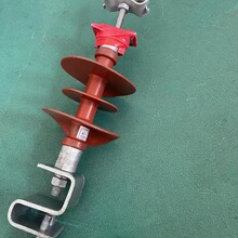 构架用绝缘固定金具绝缘引下线夹 opgw光缆杆用固定引线线夹