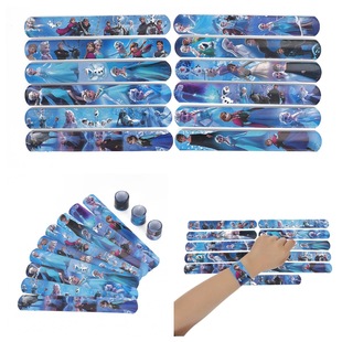 Frozen Pop Circle Children's Bracelet Toy Pat Circle Party Decoration Princess Prince Ice Age Cross Border