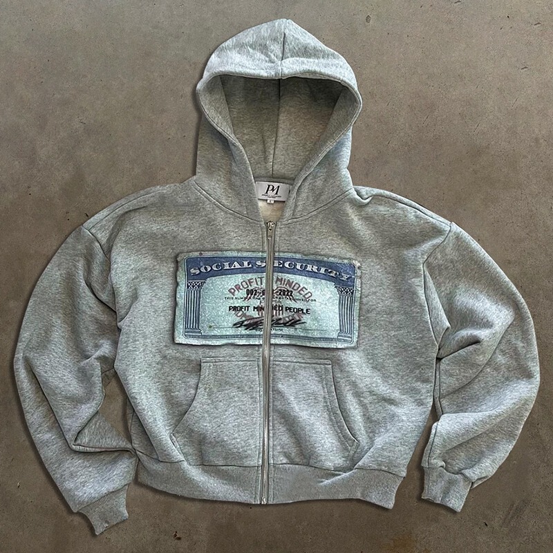 26 Spring and Autumn European and American Style Cute Hoodies for Men and Women, Oversized Sweatshirts for Teenagers, Casual Clothes, Zip-Up Jackets