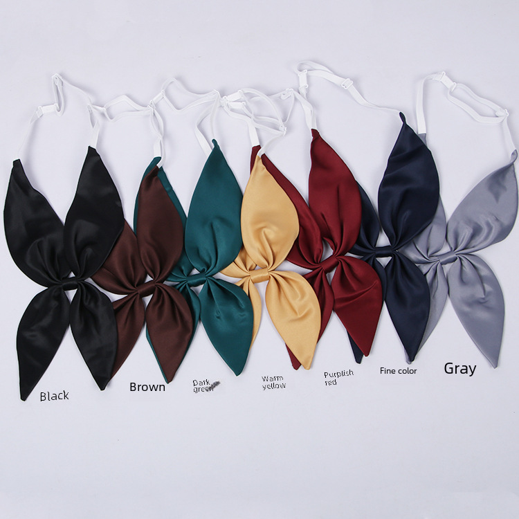 Factory spot wholesale JK accessories sailor suit no goldfish knot no triangle towel 14 color