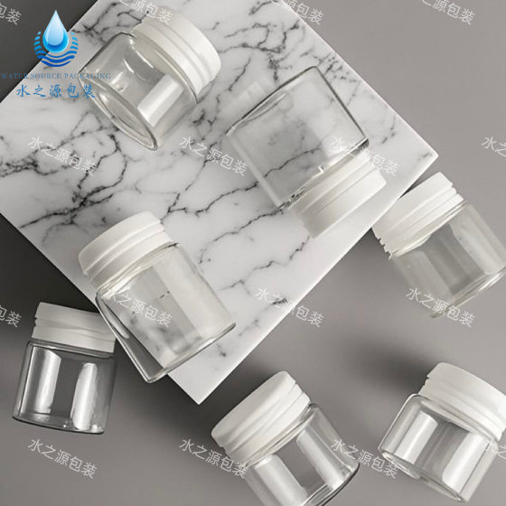 in stock 5g transparent bayonet bottle 10g freeze-dried powder bottle 15g essence stock solution 30g essential oil bottle