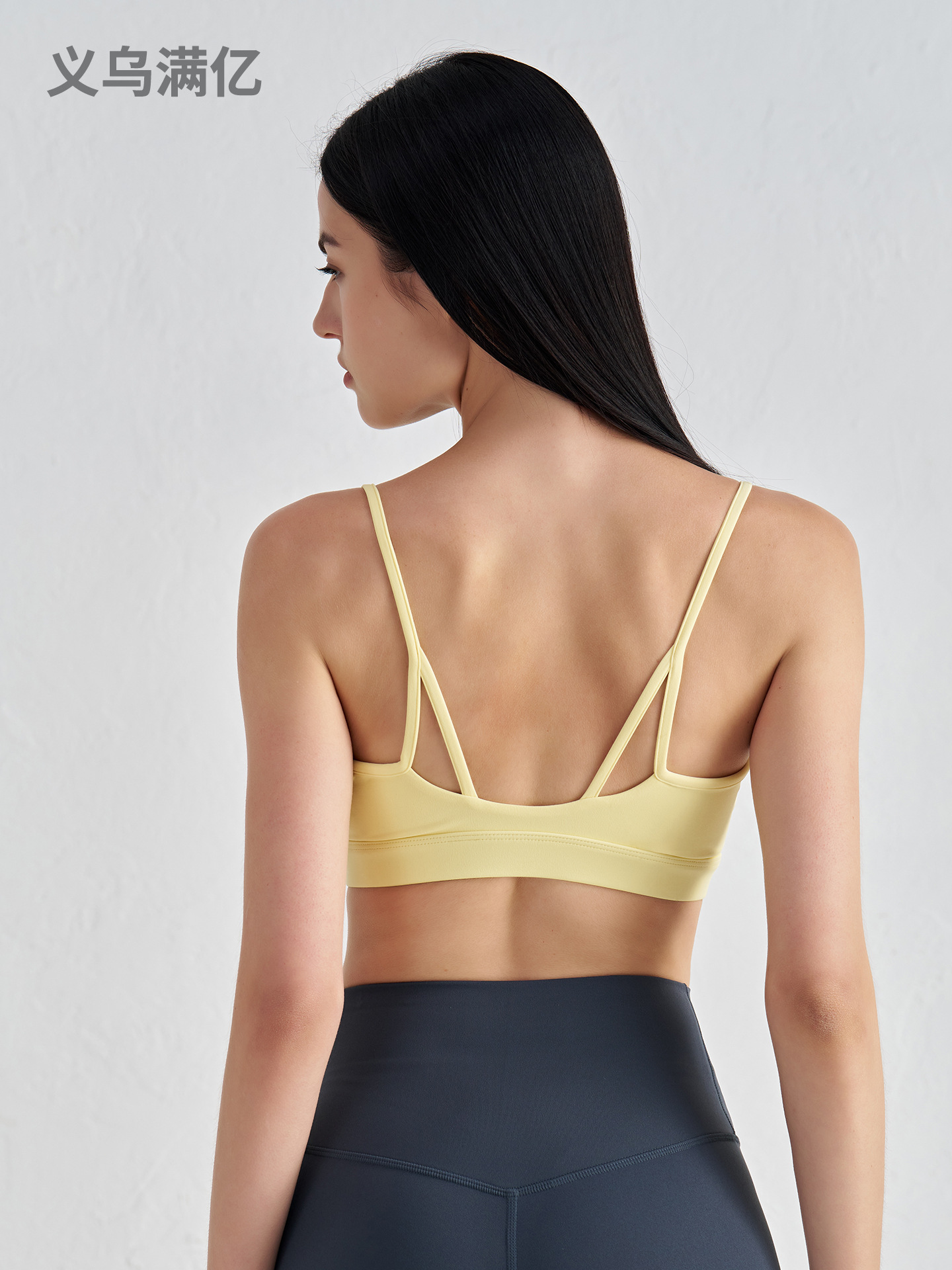 Gato orejas belleza espalda delgada cinturón de hombro ropa interior deportiva yoga chaleco de fitness belleza espalda yoga chaleco de alta sensación de cabina de mujer
