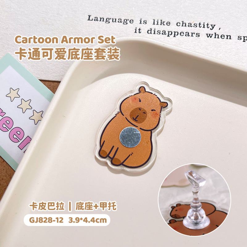 漫画マニキュア練習用ネイルベースインターネット有名人の新しいアクリル KT 子猫、子犬、クマのウェアラブルネイルディスプレイスタンド|undefined