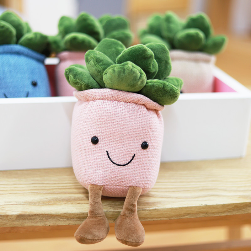 Artista sonriente, tulipanas verdes, muñecas decorativas en maceta, muñecas de peluche amazonas, muñecas agarradoras