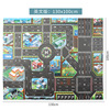 Toy, parking, family card, car, game mat, suitable for import, English