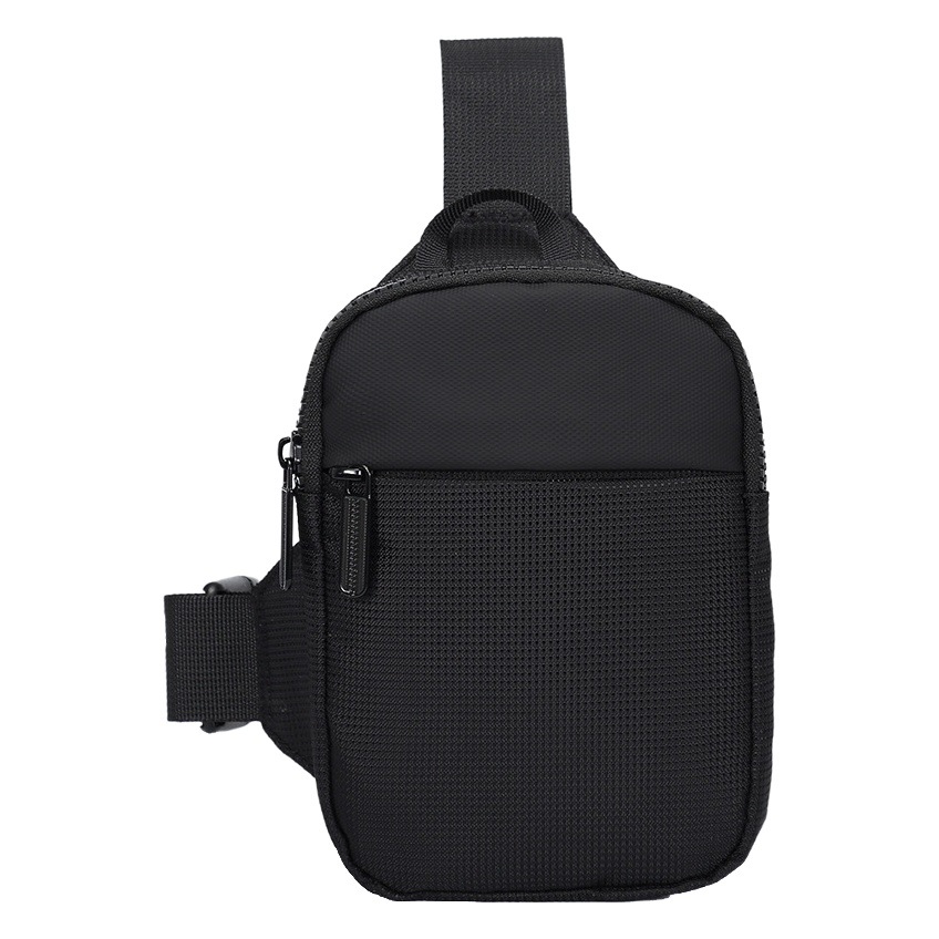 Bolso del teléfono móvil bolso del pecho del nicho de la moda de los hombres bolso de hombro pequeño personalizado Bolso pequeño de los hombres japoneses ocasionales bolso de hombro simple ligero