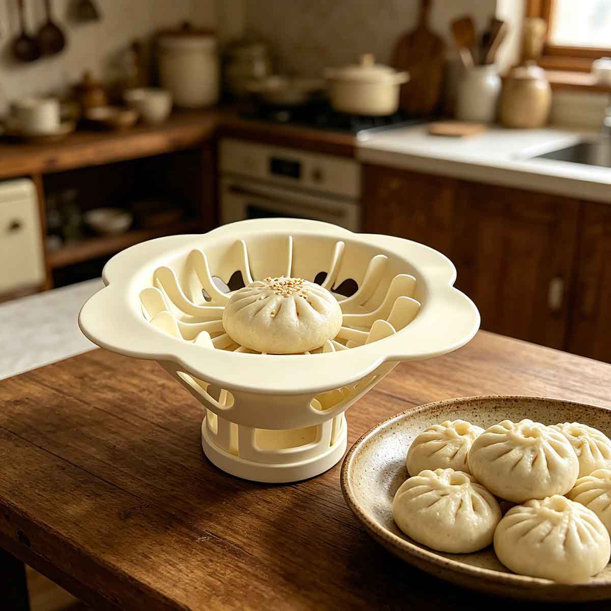Popular Bun Mold, Manual Bun Maker for Home Kitchen, Bun Mold Kitchen Tool, Cross-Border