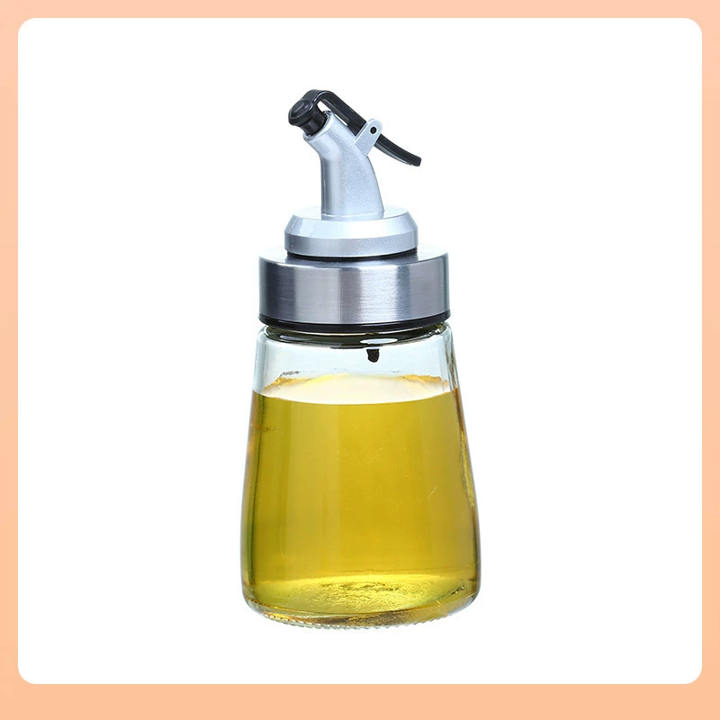 Oil dispenser, glass bottle