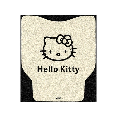 Anti-Slip Foot Pads, Electric vehicle foot mat - mavericks-mmt-play-beige-hello-kitty