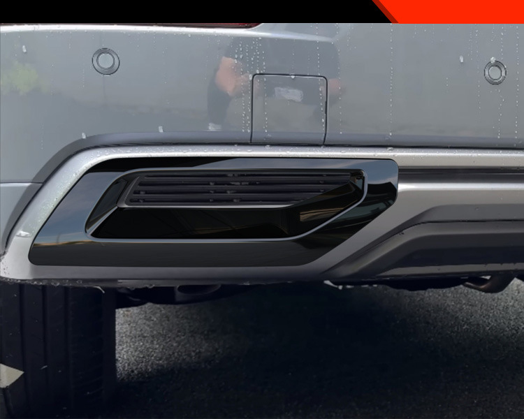 Suitable for Mitsubishi 25 Outlander modified rear bumper anti-scratch protection special decorative bright frame auto supplies