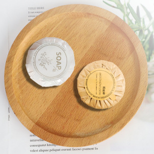 Hotel Disposable Small Soap Hotel Special Toiletries Round Hand Soap Wholesale Manufacturer Logo