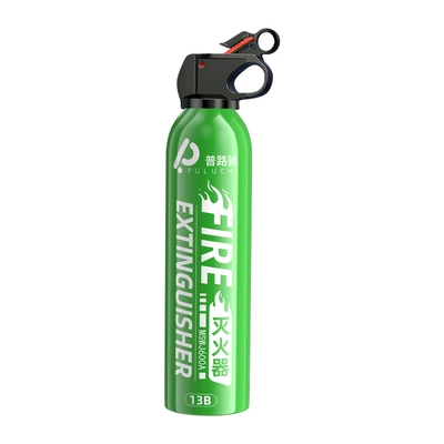 Puluchi mini water-based 13B Vehicle fire extinguisher - 600ml-green-13b-water-based-fire-extinguisher