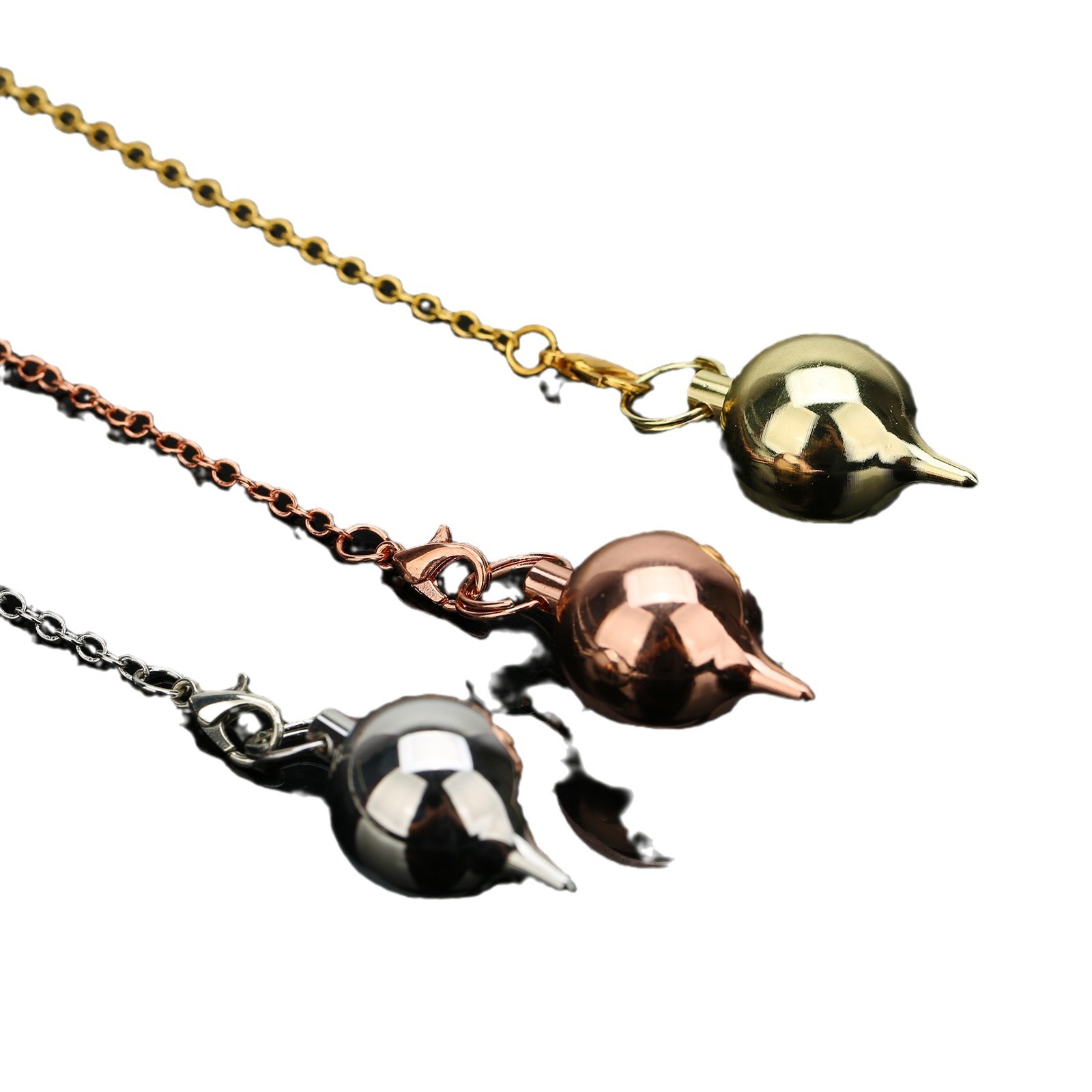 Haiyi nueva moda geométrica metal espíritu swing colgante péndulo esférica joyería colgante transfronterizo de comercio exterior suministro