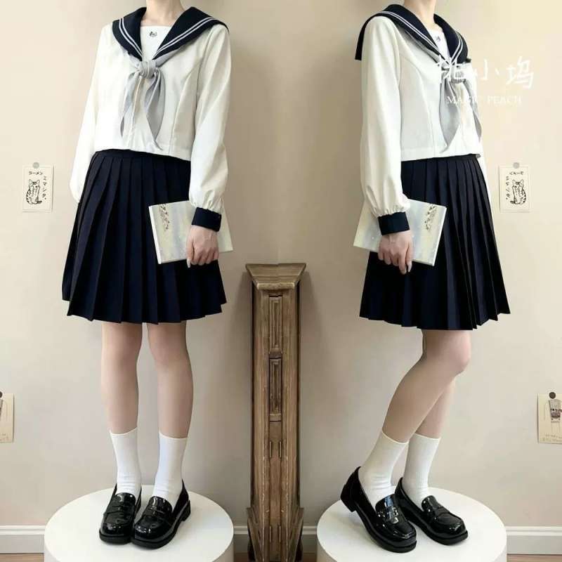 UNIITY ベーシック JK 制服靴日本のかわいいラウンドトゥスクール供給耐摩耗性快適な軽量茶色の小さな革靴|undefined