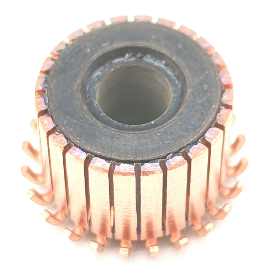 21.5*8*13.1(14.5)*24P 供应  吸尘器电机带加固环换向器