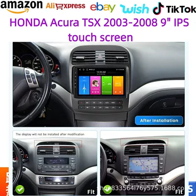 Compatible with 03-08 Honda DVD Navigation