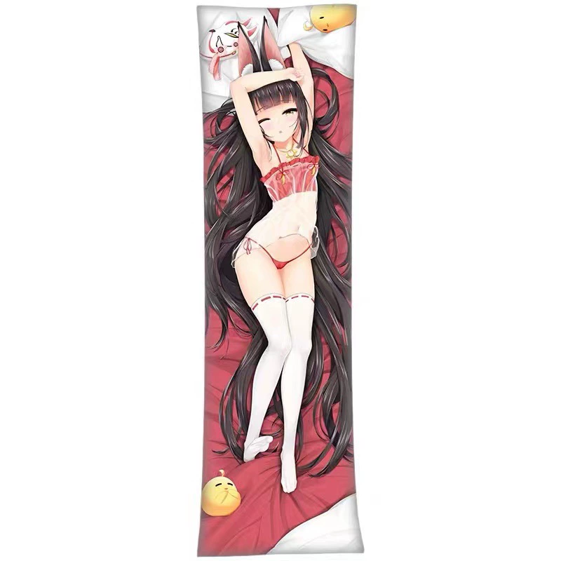 Наволочка для подушки в стиле Azur Lane Nagato лоли, полутелая, для обнимания, длинная наволочка для подушки
