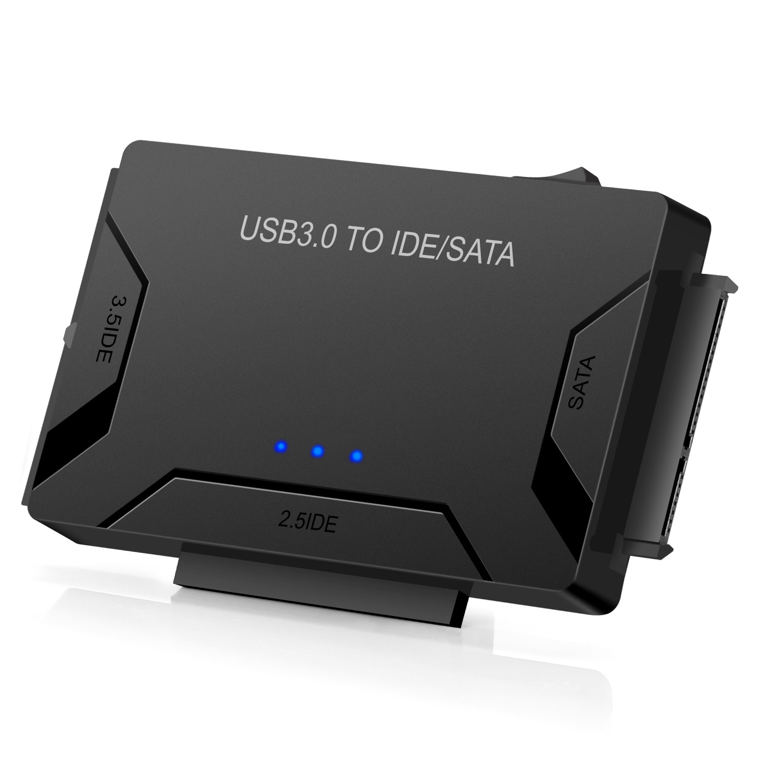 热销硬盘转接器三用USB3.0转IDE/SATA易驱线多合一2.5/3.5英寸