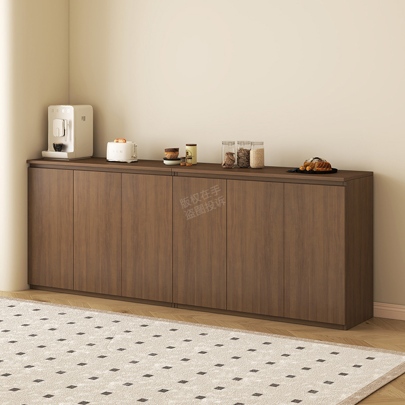 Large Integrated Wall-Mounted Sideboard Storage Cabinet, Kitchen Cupboard, Household Multifunctional Floor-Standing Storage Cabinet