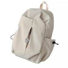 双肩包男士大容量旅行包电脑背包登山包女初中高中书包挂件防水