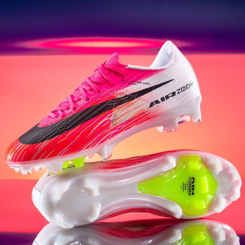 Zapatillas de Fútbol Tejidas Sin Costuras 17 AG TF de TPU y KPU Ligero para Césped Artificial