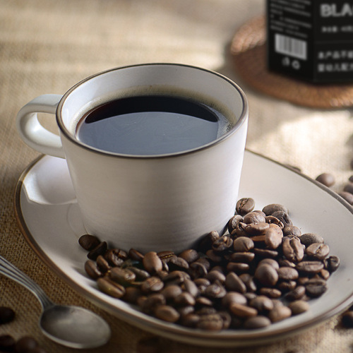 Blue Mountain Black Coffee Instant Men's and Women's Satiety Meal Replacement Powder Probiotic Black Coffee Sufficient Supply Manufacturer Supports Dropshipping