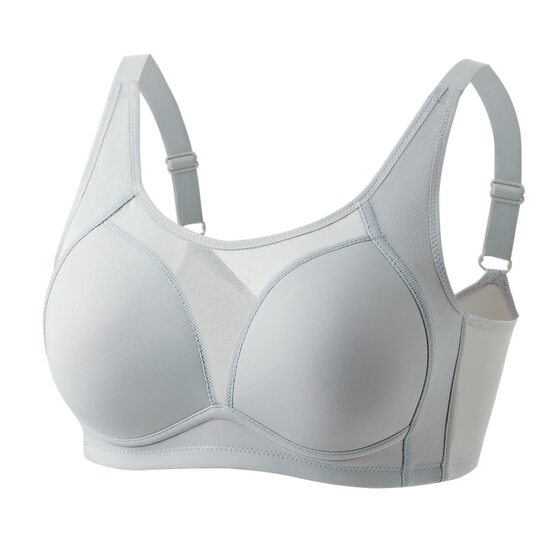 Casual simple tube top anti-exposure underwear women's summer thin big chest small Full Cup wrapped aunt bra